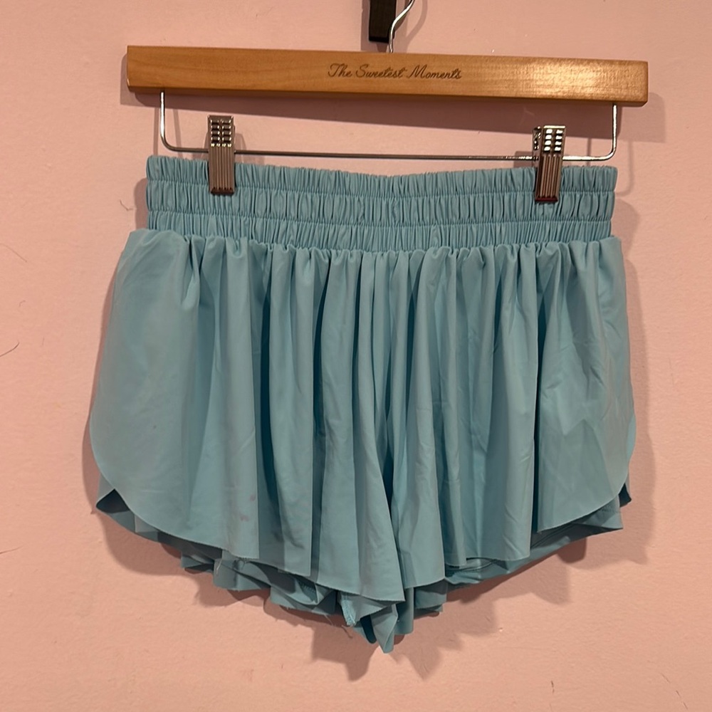 Light Blue Women's Shorts